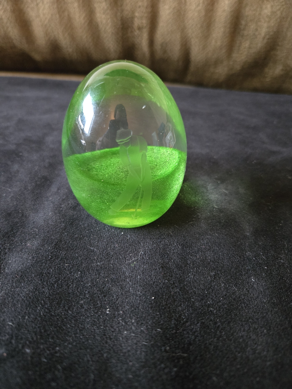 Caithness Scotland Glass Paper Weight